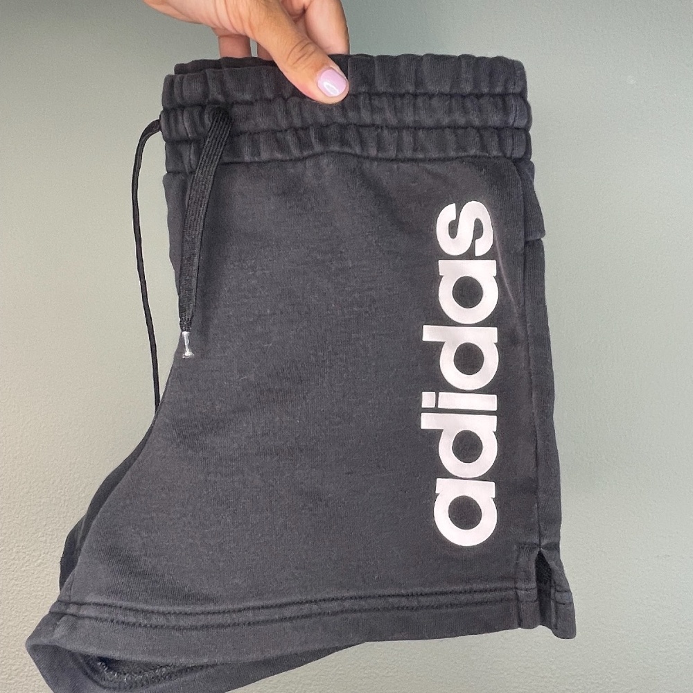 Adidas Essentials Black Jogging Shorts Size XS